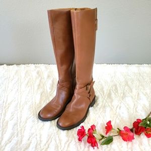 Enzo Angiolini leather riding boots
